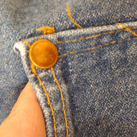 Vintage 1980 Wrangler jeans  sz.36x34 like new - Picture 10 of 15